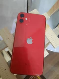 iPhone 11 red colour pta approved dual Sim
