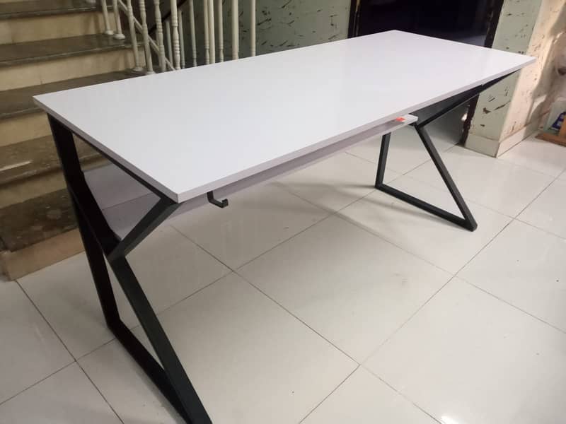 K Shape office table for Sell - Computer PC Gaming Desk with bookshelf 1