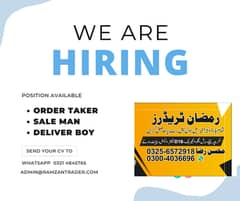 saleman required for paints product