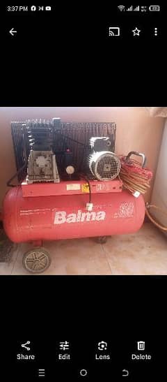 Air compressor Made by Italy 100 litter