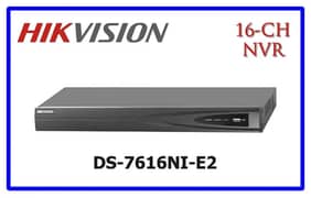 Hikvision | NVR | DS-7616NI-E2 Series | NVR | |Video Recorder |