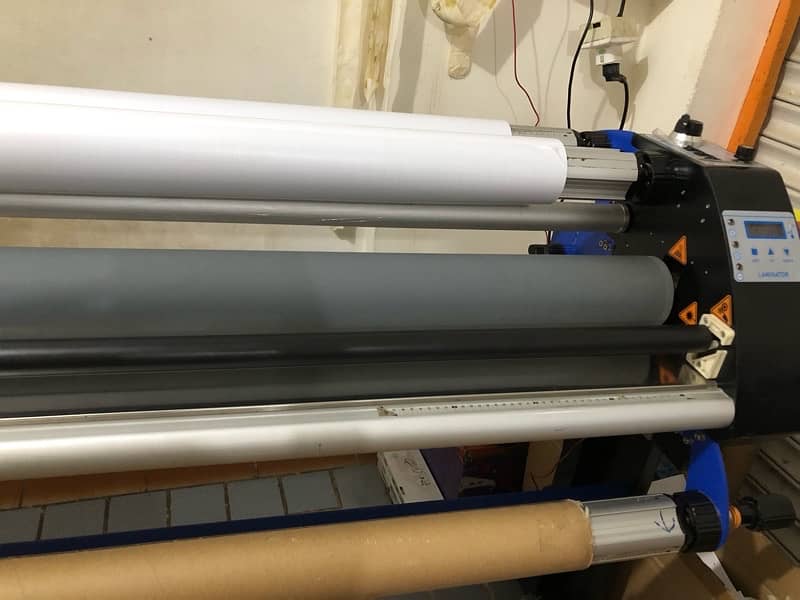 Used Fully-auto Hot & Cold Laminator 7