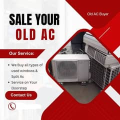 sell your old inverter/split AC/window ac/used ac/ inverters