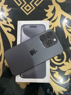 Iphone 15 pro non pta jv with complete box