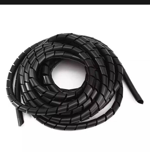 Flexible Spiral Wrap (Wire Wrap), For decorating Cable Protectio 8