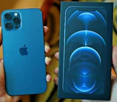 iPhone 12 pro max 256 blue Titanium colour