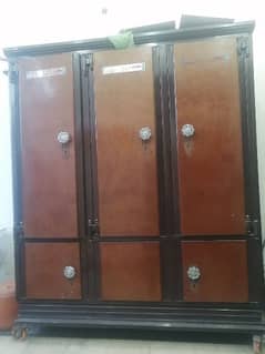 3 door iron safe