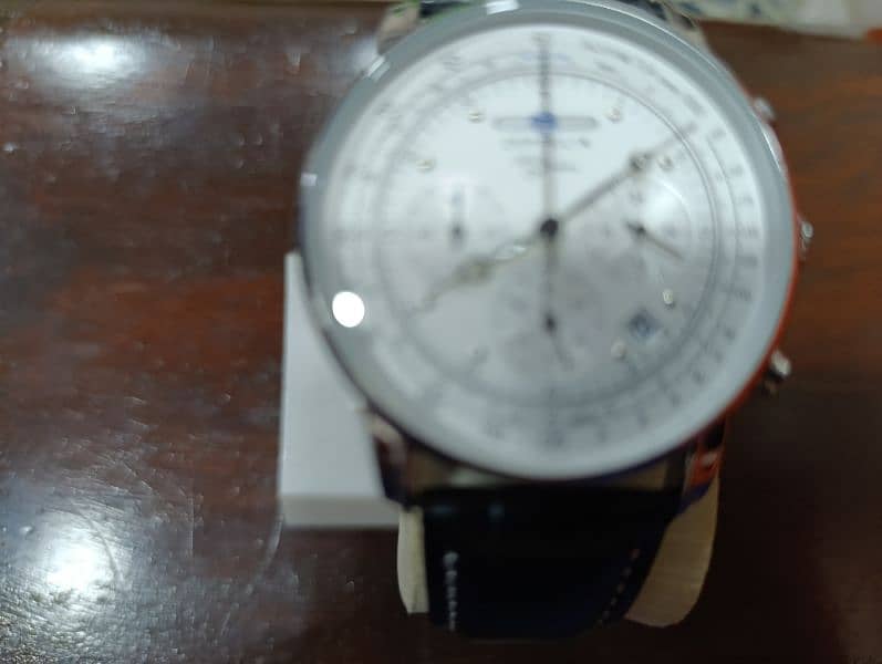 Zeppelin Tachymeter Chronograph date German Watch in 15000 only 18