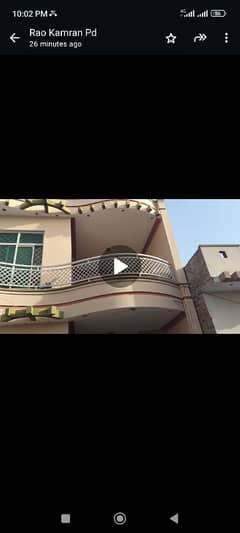 New Muslim town darbar Mahal road 2.5 Marly double story house sale