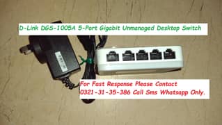 dlink 5 port gigabit switch