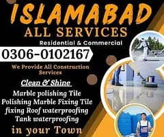 Builders & Contractors/Tiles fixer/Marble fixing /paint work /polish 0