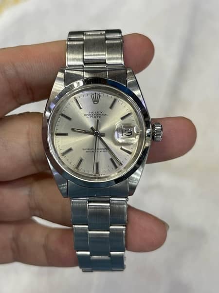 Rolex Oyster Perpetual Date serial 1500 automatic 0