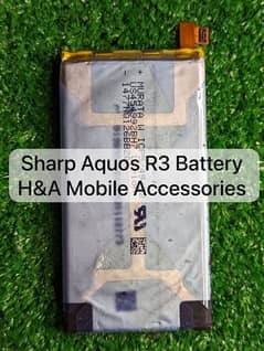 Sharp Aquos R3 / R2 Orignal Imported Battery (Read Add) 0