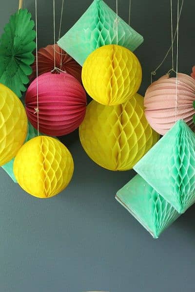 hanging paper balls 1