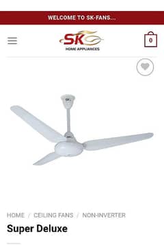 SK Fan Just like new 4 available
