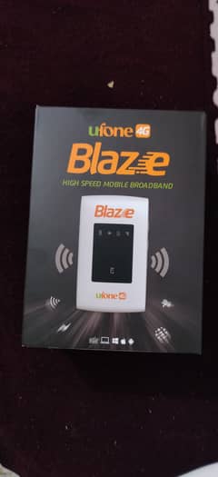Ufone blaze 4g internet device with 200gb package