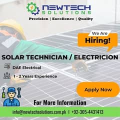 Solar Technician- Electrician