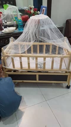 Baby. Wooden.  Cot. . For.  Sale