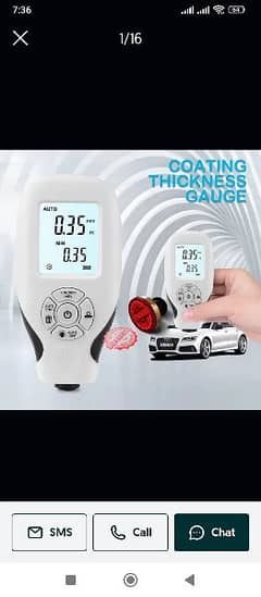 Digital Car Paint Tester Coating Thickness Guage