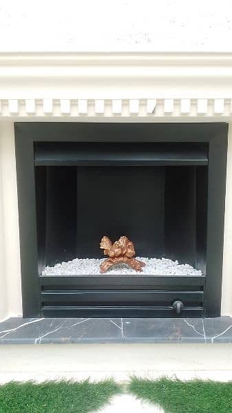 Mosaic and Fire place work 13