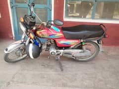 hi speed 70cc bike for sale in good condition
