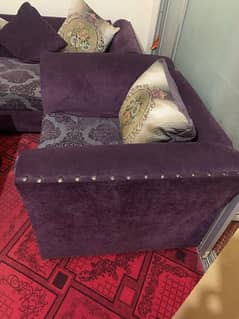 5 seater beautiful sofa set with stylish table