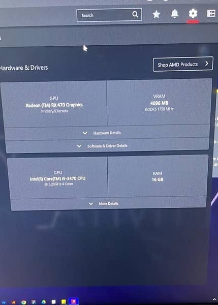 Intel I5 3gen with Rx 470 3