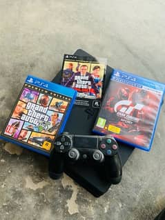 ps4 With GTA 5 Rdr 2 and one more game Best Deal