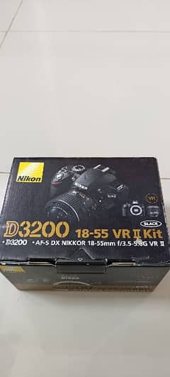 Nikon D3200 With 18-55 MM Lens