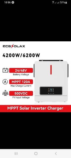 Solax Inverter 4.2KW Doual Output, wifi