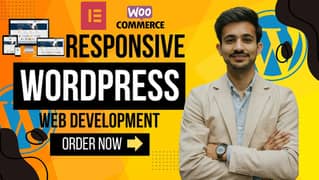 i will Create responsive wordpress website design