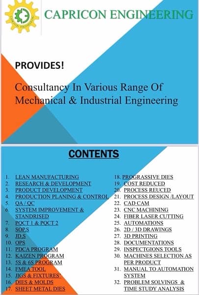 INDUSTRIAL & MECHANICAL CONSULTANCY SERVICES PROVIDER 0