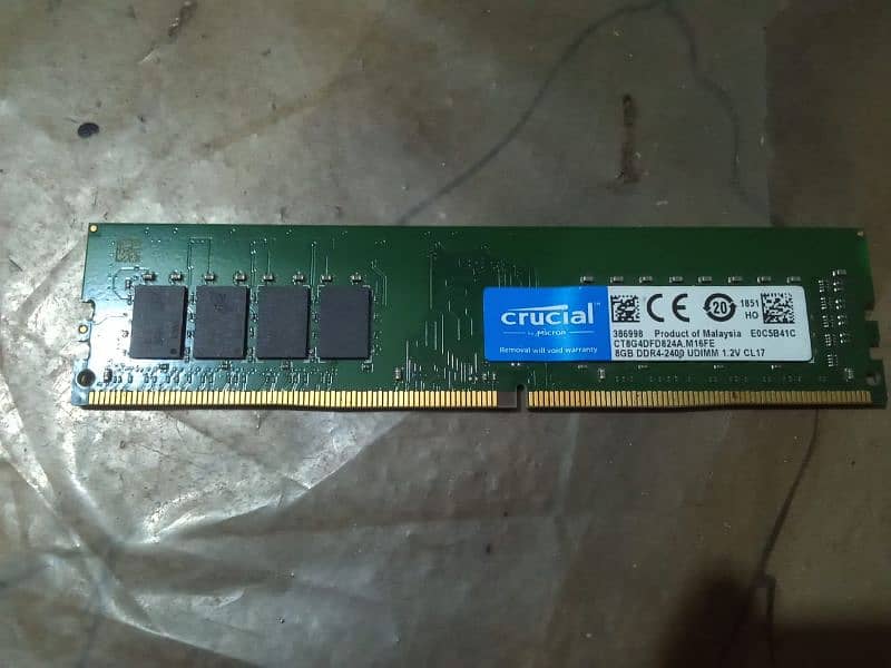 16 GB and 8 GB ddr4 ram 4