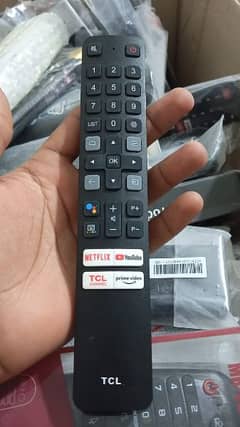 TCl, Samsung, Haier original smart led LCD remote control available