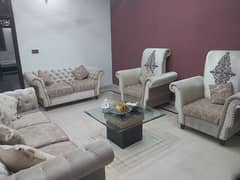 7 seater sofa set with center table for sale