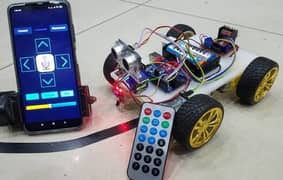 arduino based remote controlled car