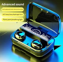 Wireless Earbuds M10 Bluetooth Earphone Touch Control 9D Stereo