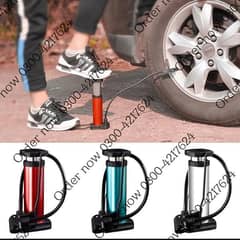 Portable Mini Foot Air Pump For Bicycle bike Car And Football Ha
