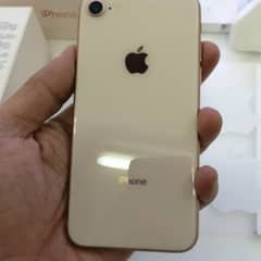 Iphone 8.  waterproof/ 64GB/ Non-PTA buypass/ Golden colour