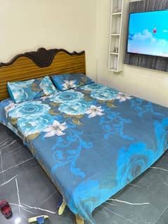 bed for sale with spring mattress