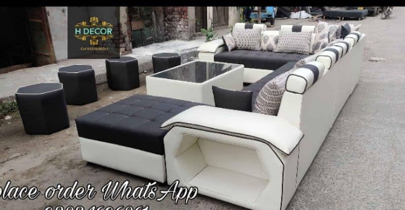 sofa stools/U shape sofa/L shape sofa/corner sofa/10 seater sofa set 5