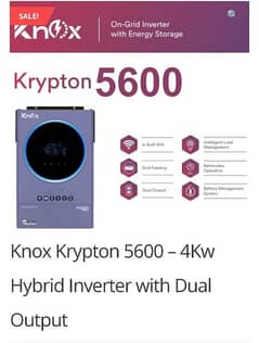 Invertor Knox 4kw Pv5600