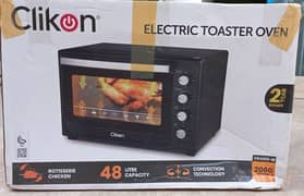 Clickon Electric Toaster Oven, 48 Liters, 2000W, CK-4314