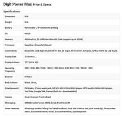 DIGIT POWER MAX