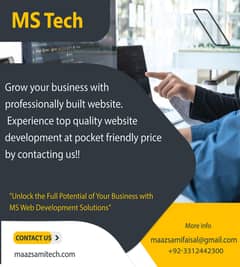 MStech: Expert Web Development & Graphic designer