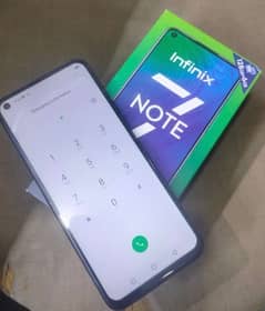 infinix Note7 6/128 with box