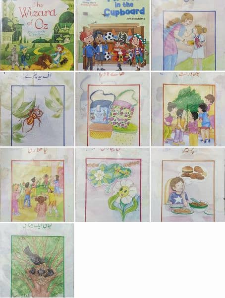 GRADE -3 CLASS READERS (URDU & ENGLISH ) 10 BOOKS PACK 0