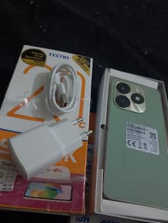 tecno spark 20c 10by10 condition all assiories
