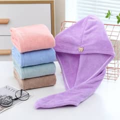 Best Quality Hair Dryer Cap Wrap Towel For Women In Multi Color