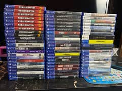 Resident evil,Gta,ww2k,God of war,Uncharted,spider man ps4 Ps5 Games